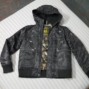 Buffalo David Bitton Cropped Parka, Medium